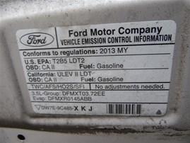 2013 Ford Edge Limited Silver 3.5L AT 4WD #F22088